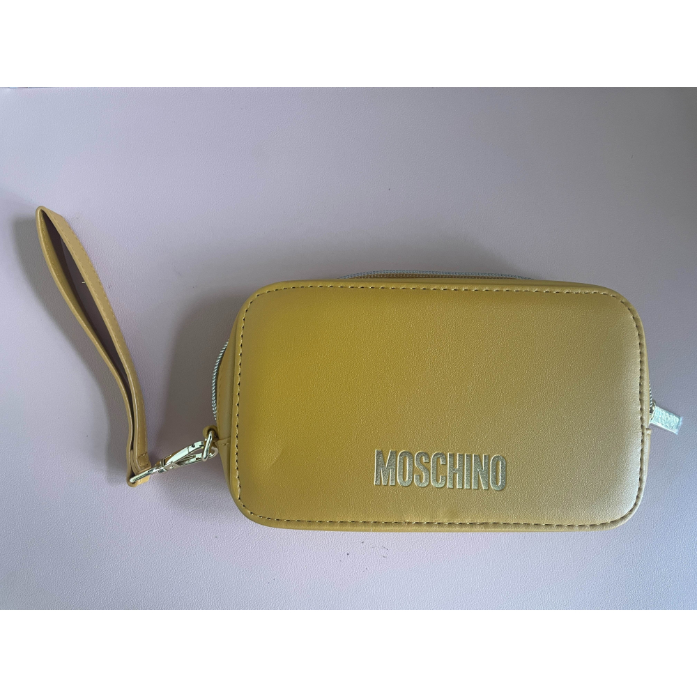 華航商務艙 MOSCHINO 過夜包 盥洗包-細節圖3