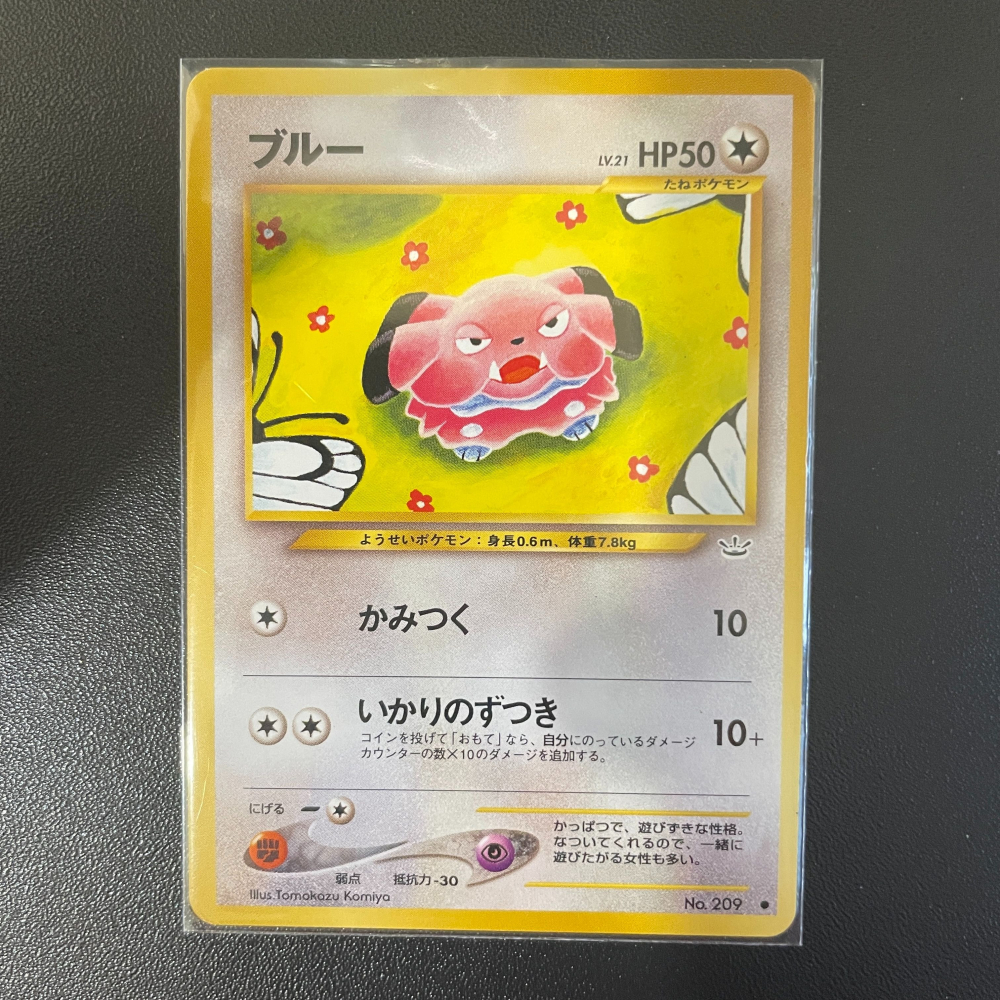 2000 初代 日版 布魯 Neo時代 絕版老卡 老卡背 Old Back-細節圖2