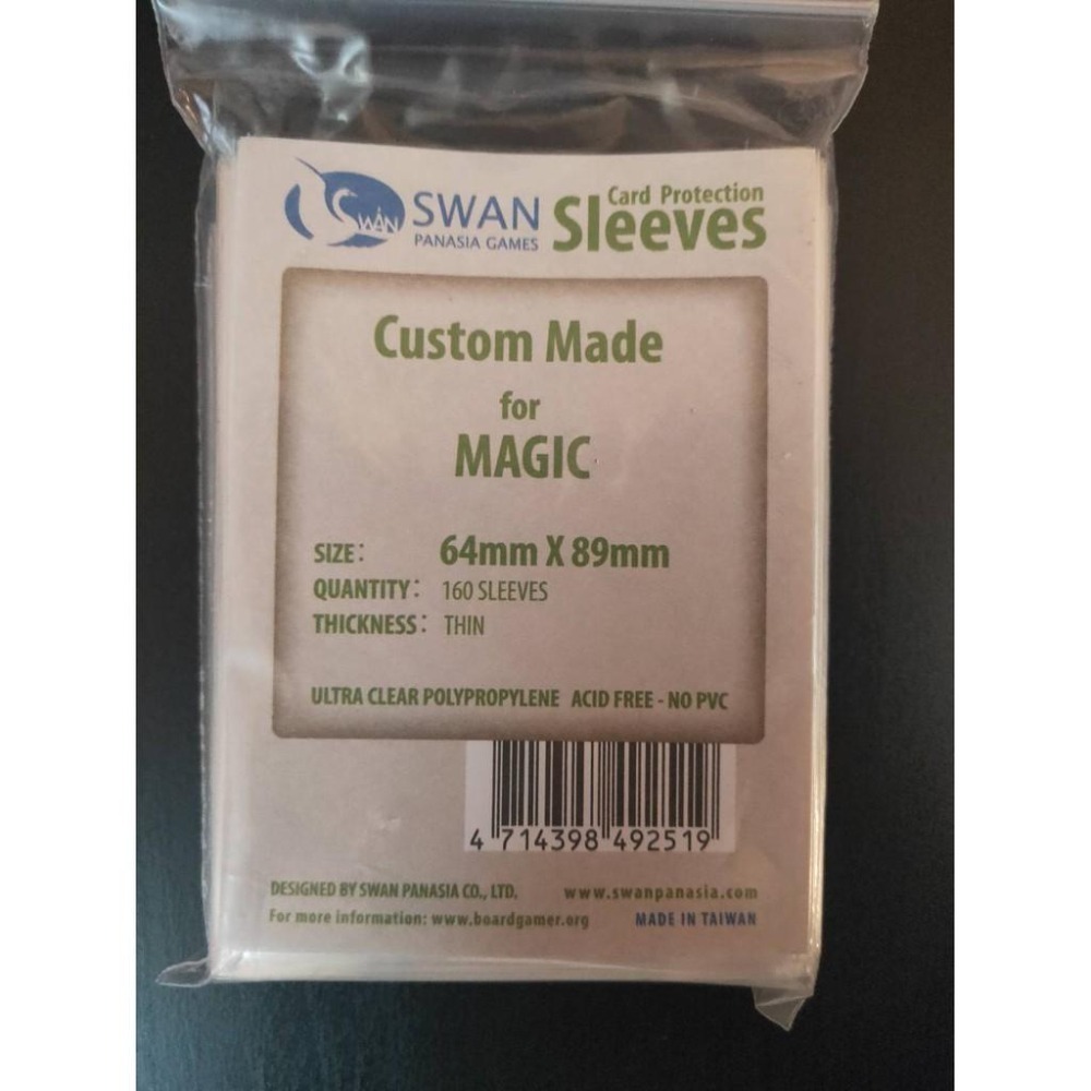 【台北景美 桌遊人的倉庫】 新天鵝堡牌套 薄套賣場 牌套 桌遊保護套 原價60 全新現貨桌遊週邊-細節圖4