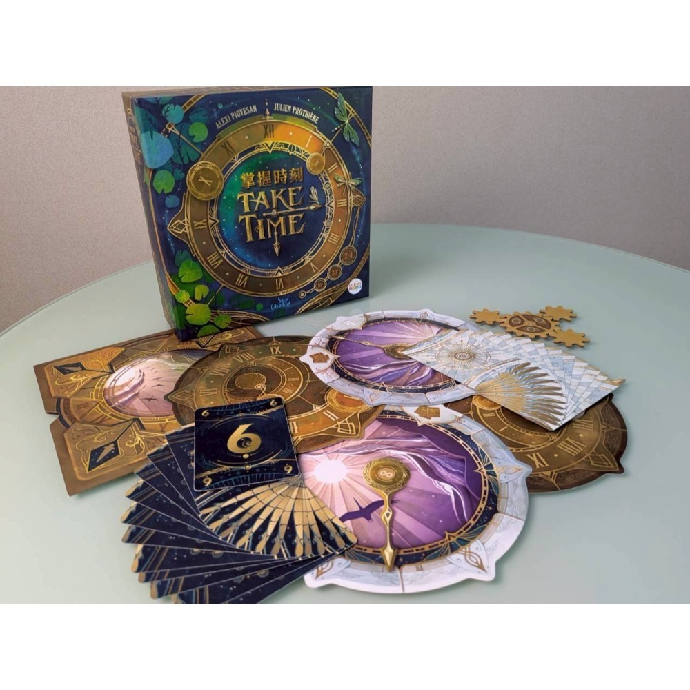 【台北景美 桌遊人的倉庫】 掌握時刻 take time 原價900 繁體中文版 全新現貨桌遊-細節圖2
