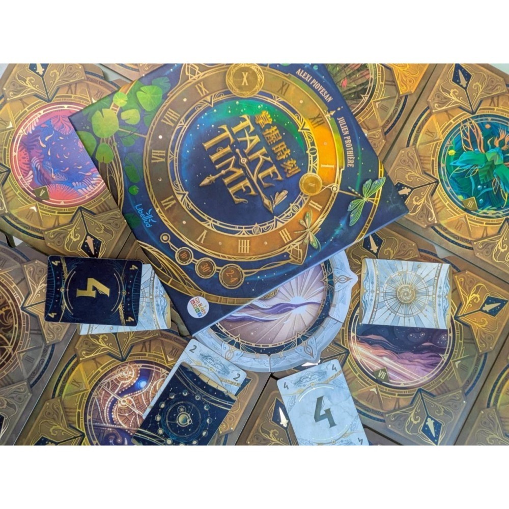 【台北景美 桌遊人的倉庫】 掌握時刻 take time 原價900 繁體中文版 全新現貨桌遊-細節圖7