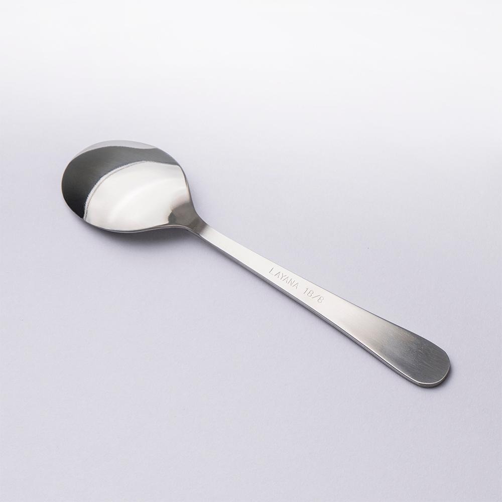 【台灣第一筷】六入組甜點湯匙304不鏽鋼 台灣製-細節圖3