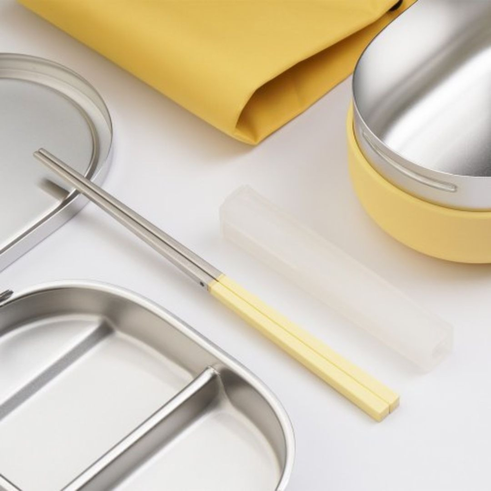 BaoQuai+Bendong 便當盒+隔熱蛋殼+承食包+隨身筷 組合-細節圖3