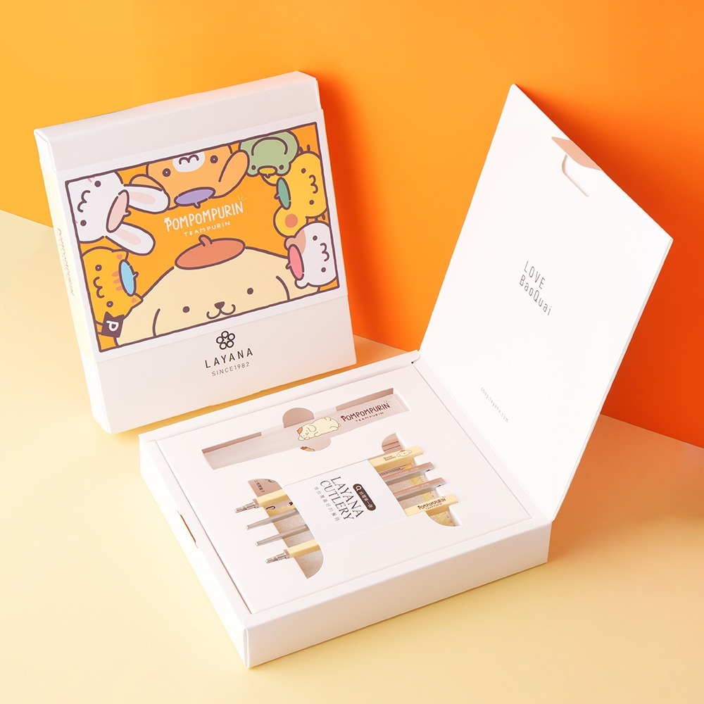 布丁狗-聯名款 零接觸隨身筷子 摺疊筷 隨身餐具 便攜式筷子 餐具禮物 交換禮物-細節圖6