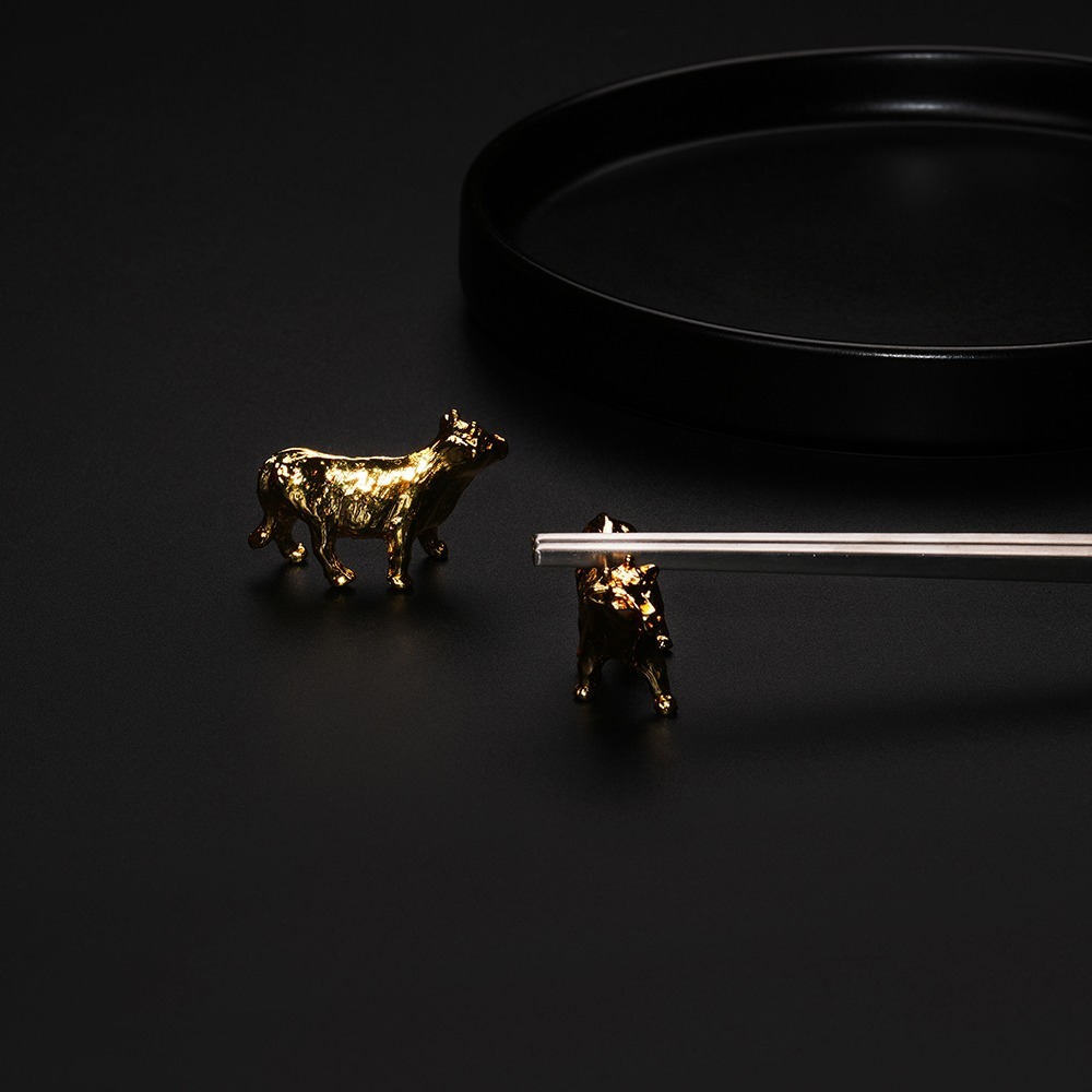 【台灣第一筷】夫妻筷/夫婦箸 金牛款~情人節 新婚 結婚 禮物(含餐飲集團$100現金折價卷)-細節圖6