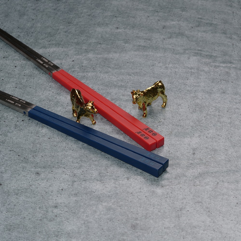 【台灣第一筷】夫妻筷/夫婦箸 金牛款~情人節 新婚 結婚 禮物(含餐飲集團$100現金折價卷)-細節圖8