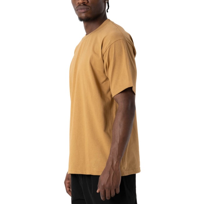 Pro Club 美製 短袖 芥末 素T Heavyweight 6.5oz 美國高磅街頭嘻御用款 台灣公司貨-細節圖4