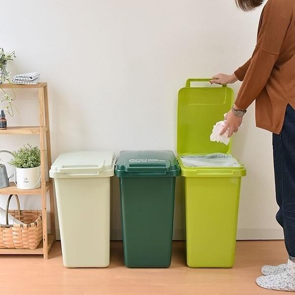 日本RISU｜(森林系) 連結式環保垃圾桶 45L eco container style-細節圖4