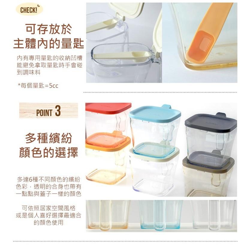 日本RISU｜LIBERALISTA 調味料收納罐 (方形)-細節圖5