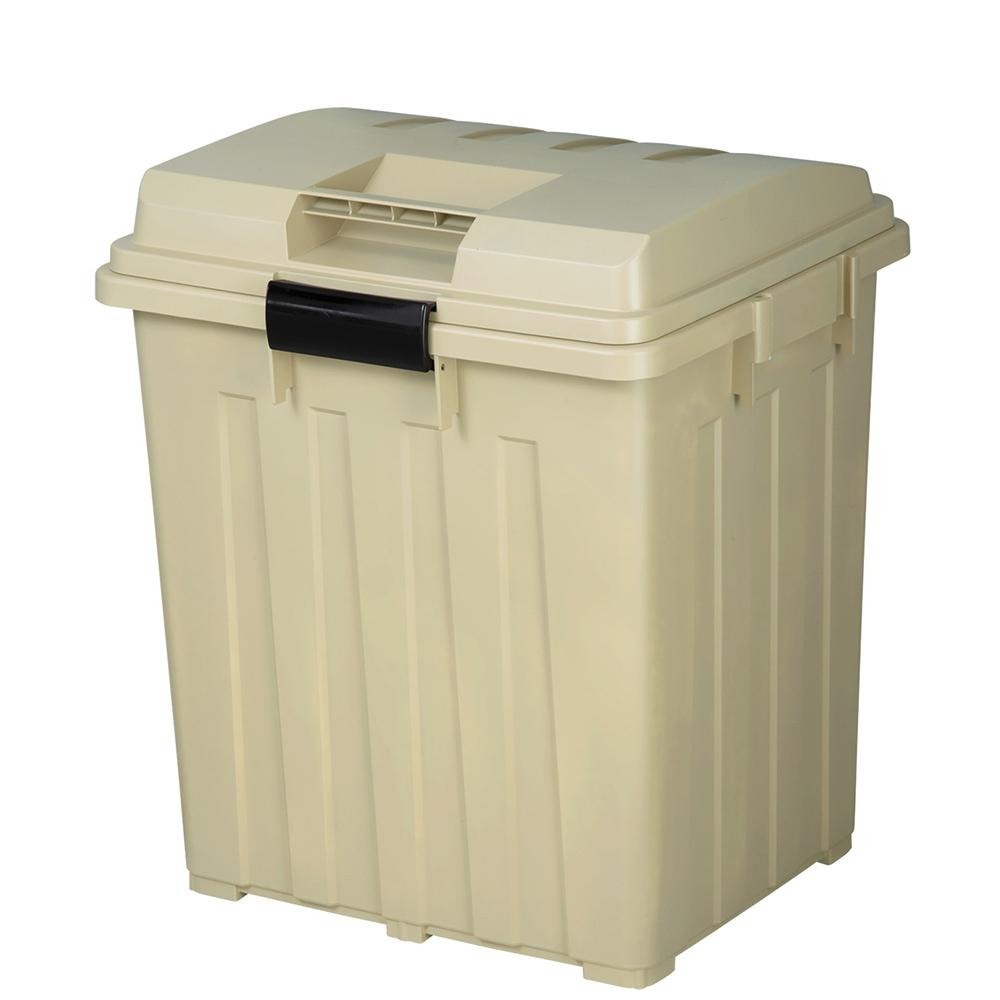TONBO｜戶外連結式大型垃圾桶-大地色 90L-細節圖2