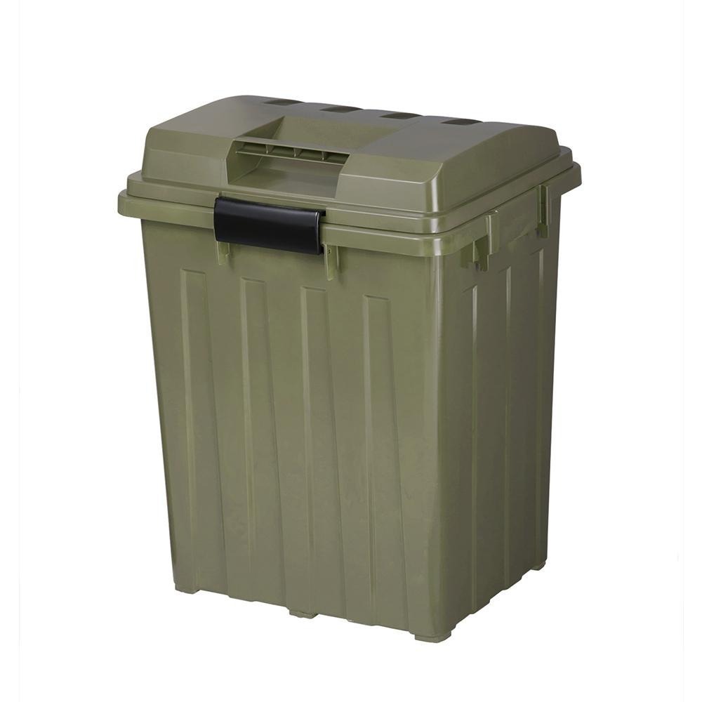 TONBO｜戶外連結式大型垃圾桶-大地色 70L-細節圖2