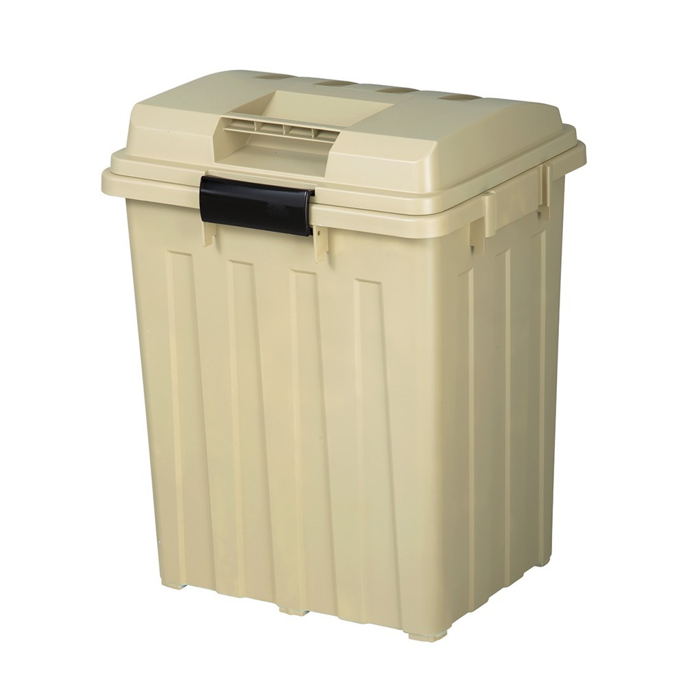 TONBO｜戶外連結式大型垃圾桶-大地色 70L-細節圖3
