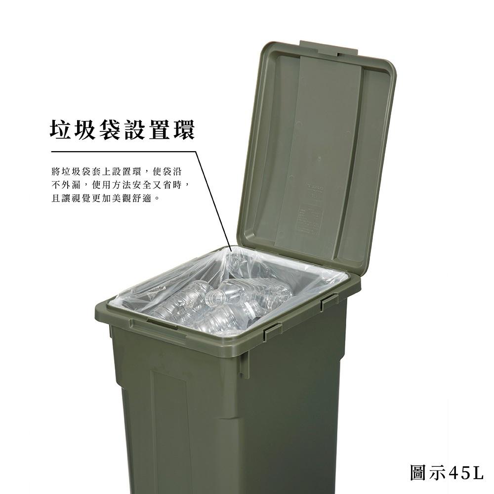 TONBO｜JOINT掀蓋連結垃圾桶 70L-細節圖5