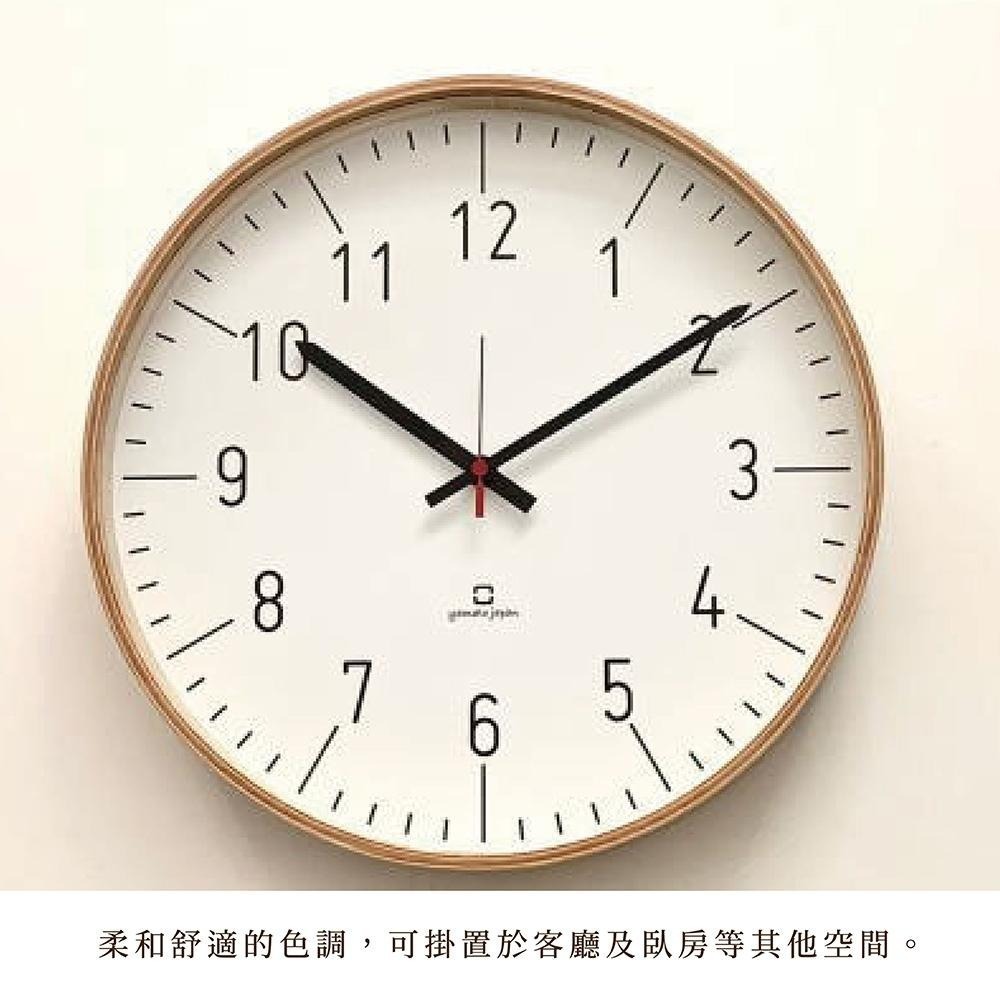 日本yamato japan｜純手工木製 FULLMOON 靜音時鐘-細節圖4