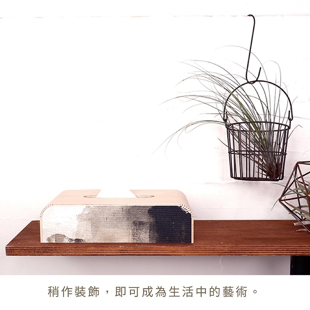 日本yamato japan｜繪畫風格木製面紙盒-細節圖2