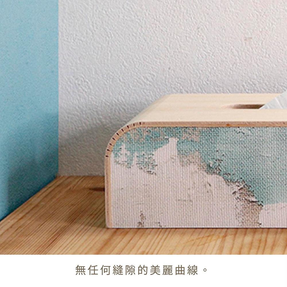 日本yamato japan｜繪畫風格木製面紙盒-細節圖5