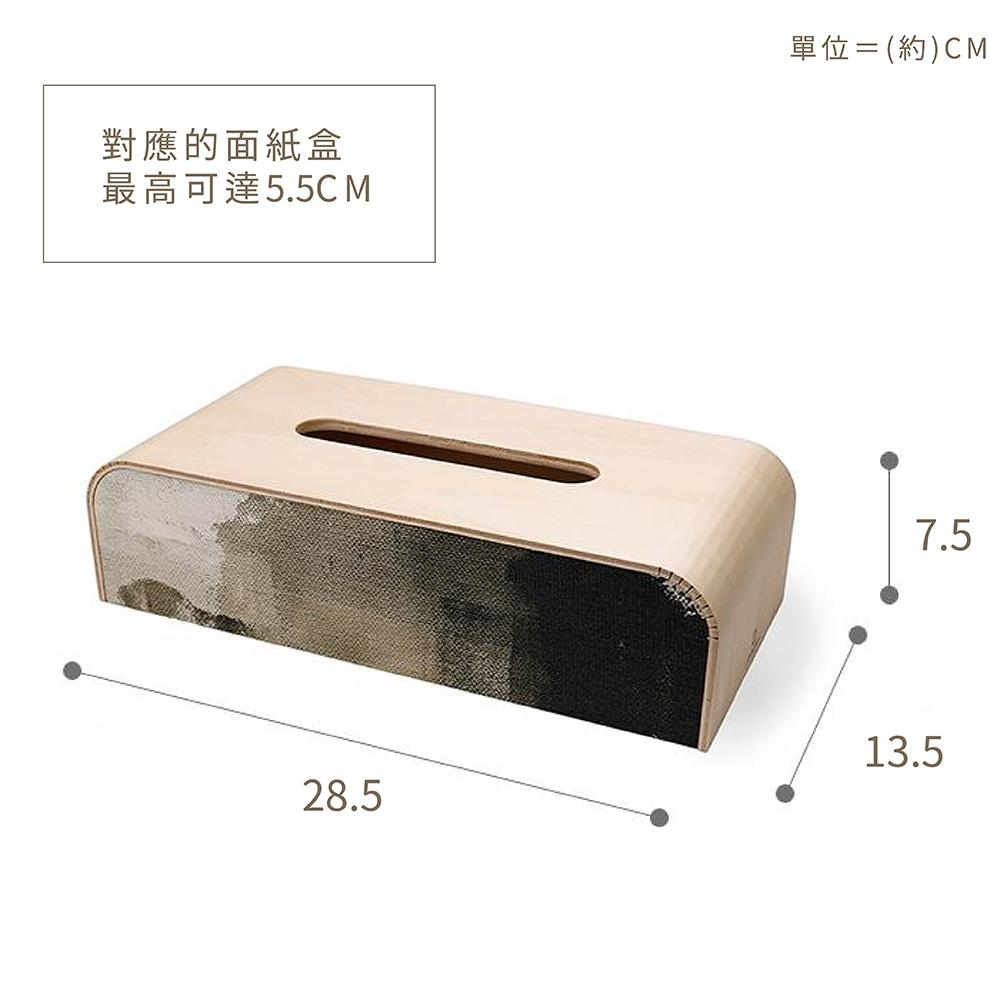 日本yamato japan｜繪畫風格木製面紙盒-細節圖7