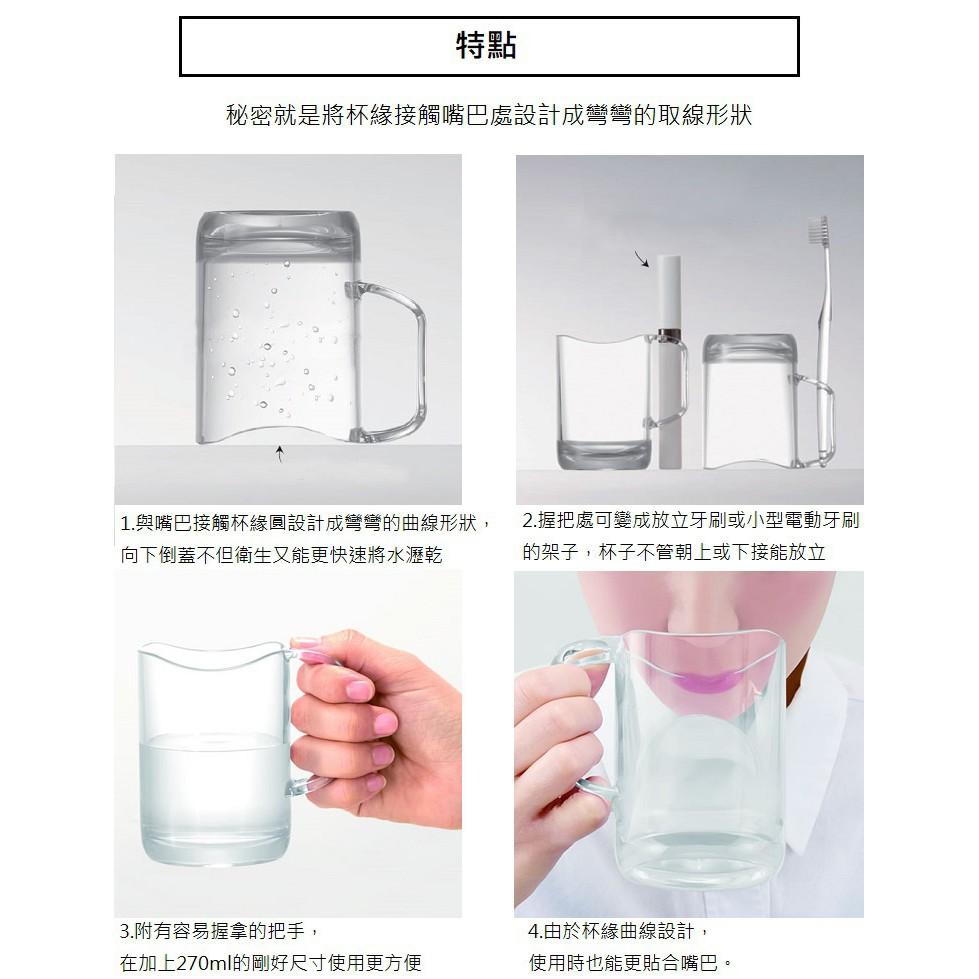 日本Like-it｜多功能可瀝水漱口杯 - 共兩色-細節圖4