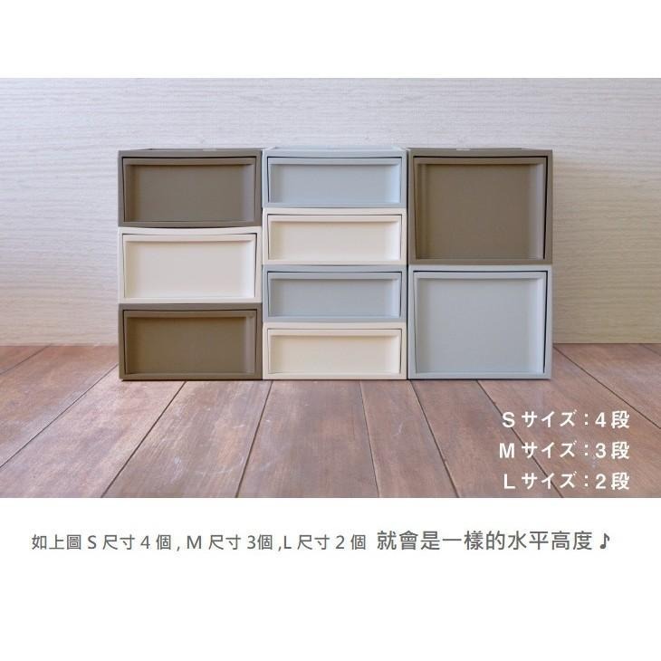 日本RISU｜北歐風堆疊抽屜櫃組 收納箱(加大版) S-細節圖7