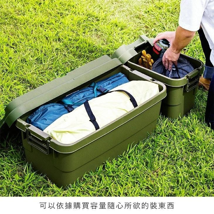 【二代款】日本RISU｜TRUNK CARGO 可堆疊多功能耐重收納箱30L-細節圖3