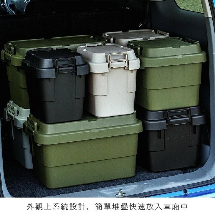【二代款】日本RISU｜TRUNK CARGO 可堆疊多功能耐重收納箱30L-細節圖5