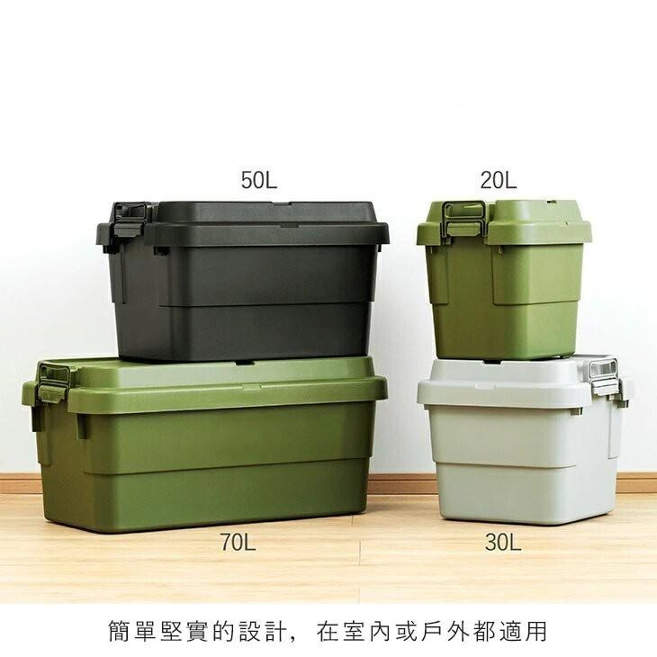 【二代款】日本RISU｜TRUNK CARGO 可堆疊多功能耐重收納箱30L-細節圖7