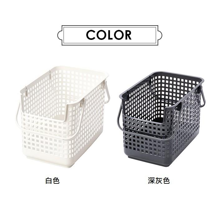 日本Like-it｜北歐風可堆疊凹型收納洗衣籃(單入)-細節圖7