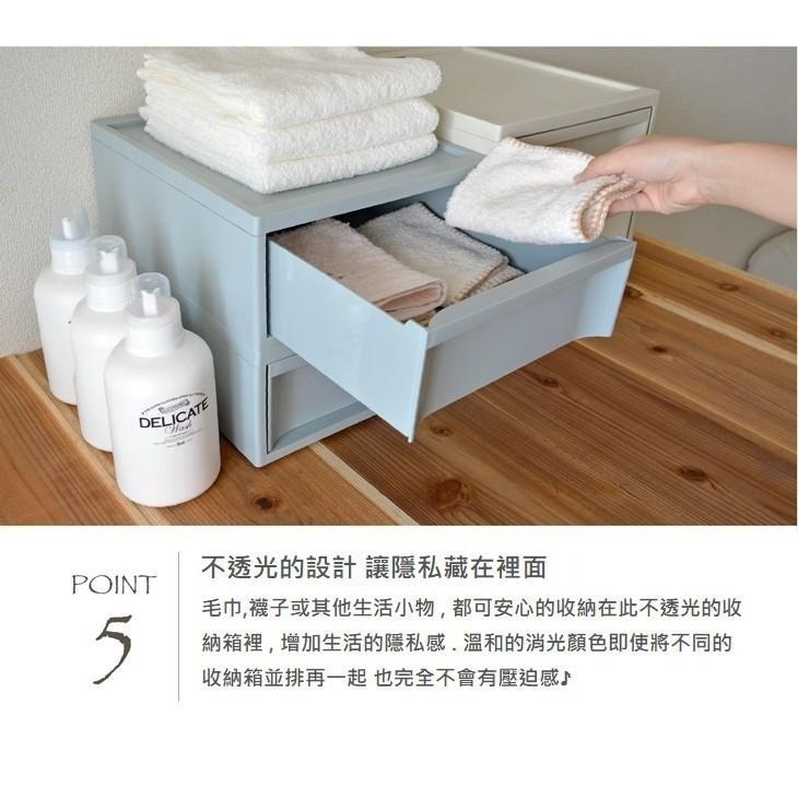 日本RISU｜北歐風堆疊抽屜櫃組 收納箱 M-細節圖7