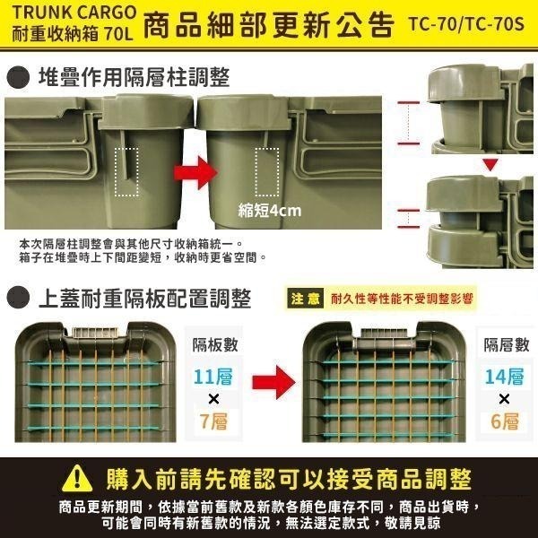 【二代款】日本RISU｜TRUNK CARGO 可堆疊多功能耐重收納箱70L-細節圖9