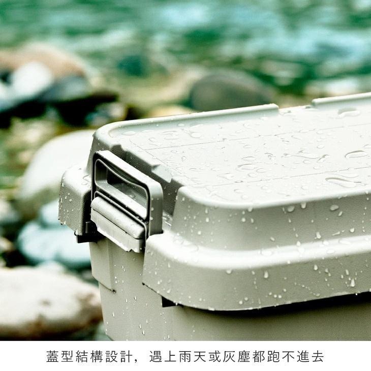 【二代矮款】日本RISU｜TRUNK CARGO 可堆疊多功能耐重收納箱70S-細節圖7