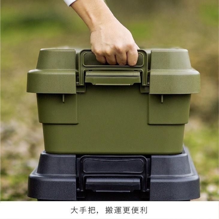 【二代矮款】日本RISU｜TRUNK CARGO 可堆疊多功能耐重收納箱70S-細節圖8