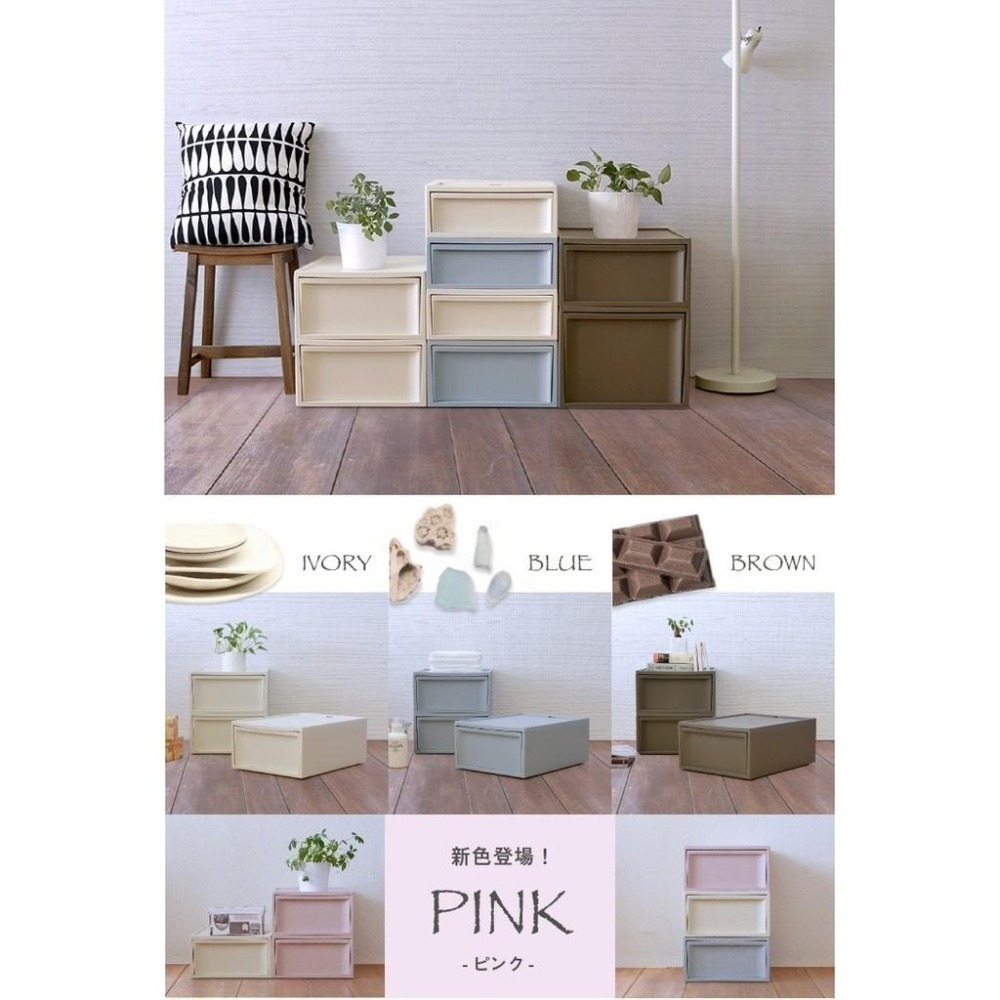 日本RISU｜北歐風堆疊抽屜櫃組 收納箱(加大版) M-細節圖2
