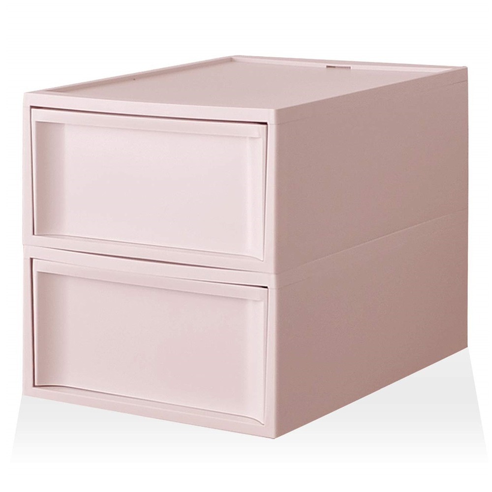 日本RISU｜北歐風堆疊抽屜櫃組 收納箱(加大版) M-規格圖8