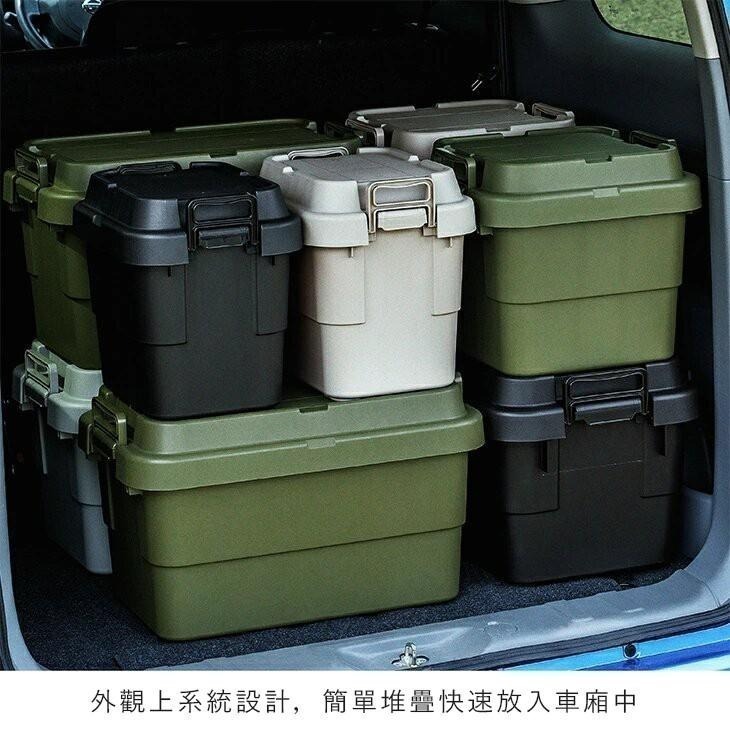 【二代款】日本RISU｜TRUNK CARGO 可堆疊多功能耐重收納箱50L-細節圖4
