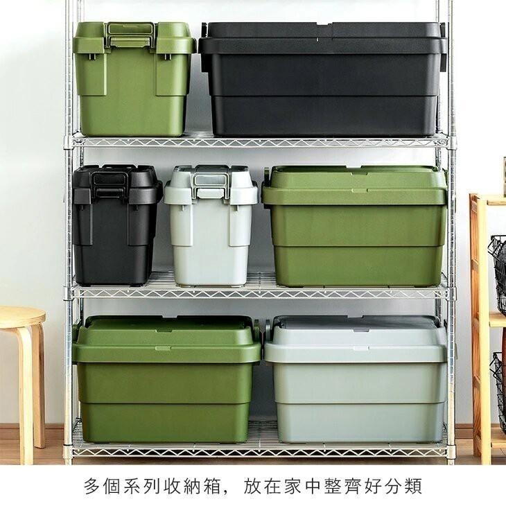 【二代款】日本RISU｜TRUNK CARGO 可堆疊多功能耐重收納箱50L-細節圖7