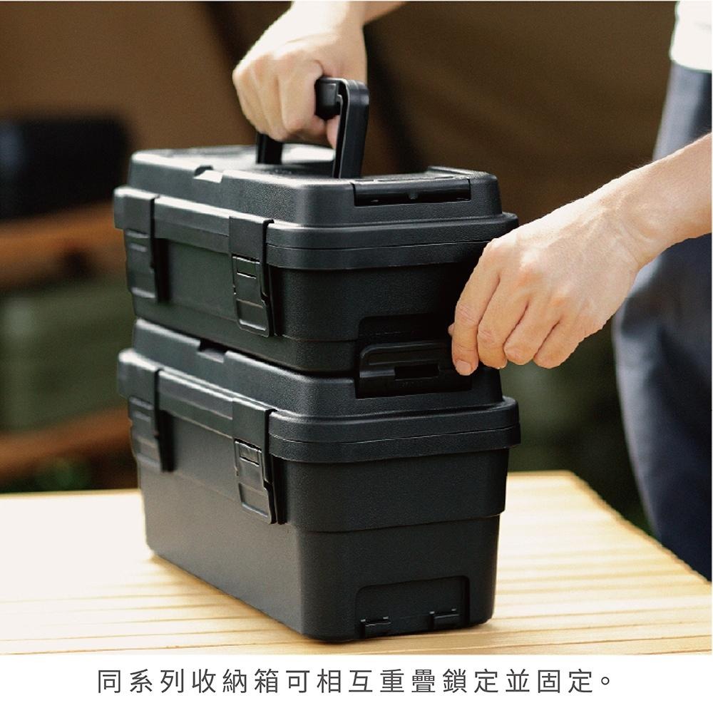 日本RISU｜STACK CARGO S4 可堆疊組合式工具箱收納箱 4L 手工具收納箱 露營 DIY零件箱-細節圖7