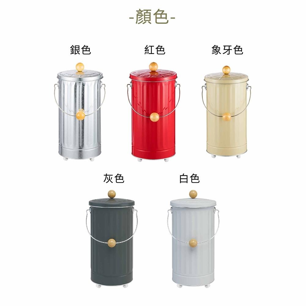 日本 OBAKETSU｜不鏽鋼防臭多功能收納桶（附輪）12L 垃圾桶 收納桶 洗衣籃-細節圖7