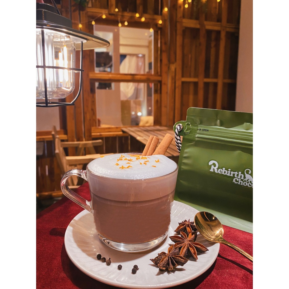 Rebirth Chocolate宜蘭手工巧克力(睿柏甜點)-香料熱巧克力包-細節圖2