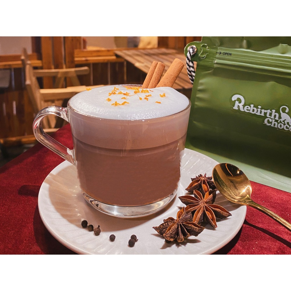Rebirth Chocolate宜蘭手工巧克力(睿柏甜點)-香料熱巧克力包-細節圖4