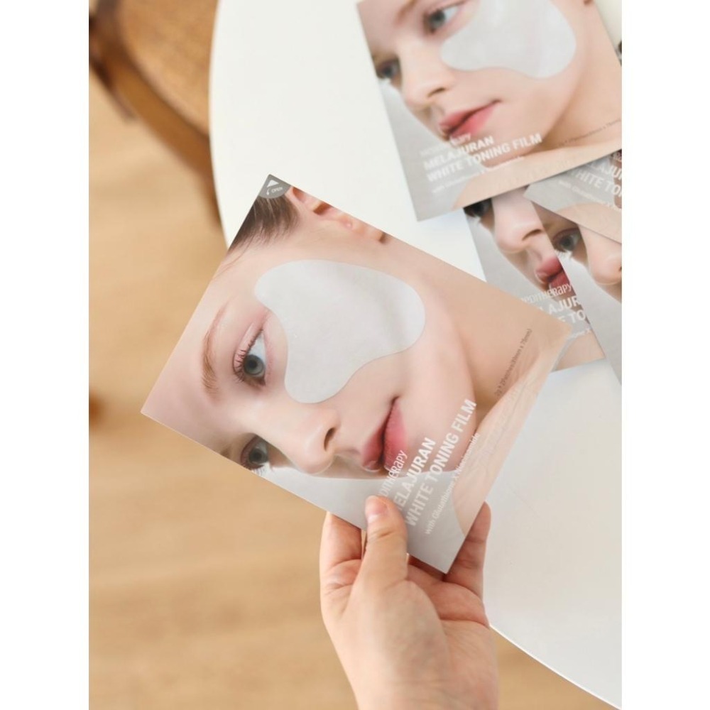 MEDITHERAPY｜白玉冰晶煥白眼頰膜 谷胱甘肽 亮白 淡化黑色素 玻尿酸 保濕 盒裝 單片｜smnida美妝｜-細節圖4