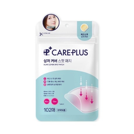 CAREPLUS｜超薄隱形痘痘貼 韓國微針痘痘貼 韓國熱銷 茶樹 水楊酸 穀光甘肽 抗紫外線｜smnida美妝｜-規格圖6