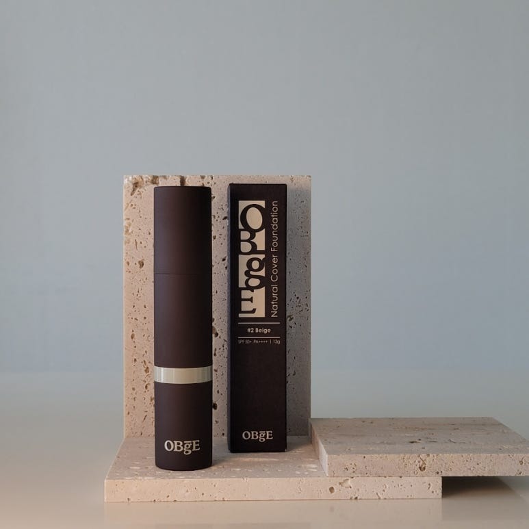 OBgE｜自然遮瑕粉底棒 護唇膏組合 DEX 李帝勳代言 乳液+防曬+粉底全合一粉底 隱形毛孔 持妝｜smnida美妝｜-細節圖2