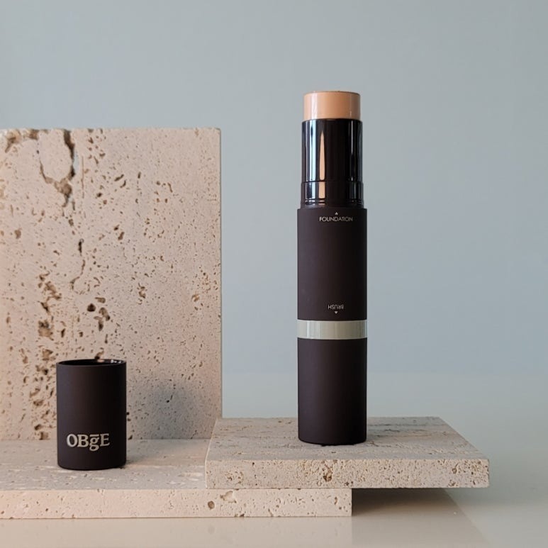 OBgE｜自然遮瑕粉底棒 護唇膏組合 DEX 李帝勳代言 乳液+防曬+粉底全合一粉底 隱形毛孔 持妝｜smnida美妝｜-細節圖3