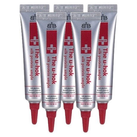 The u-hok｜高絲蛋白護髮安瓶 免沖洗 護髮乳 染燙專用 護髮素 髮尾急救｜smnida美妝｜-規格圖3