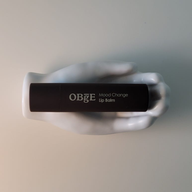 OBgE｜心情按鈕 蜂蜜奶油護唇膏 滋潤 保濕 紅潤 自然 天生 好氣色 無色 滋潤 角質護理 男性｜smnida美妝｜-細節圖4