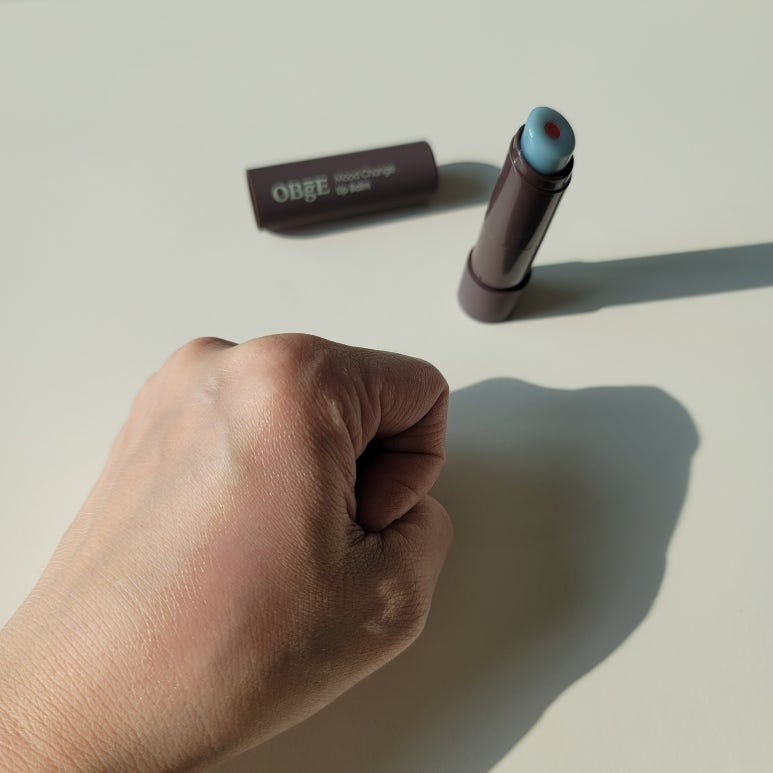 OBgE｜心情按鈕 蜂蜜奶油護唇膏 滋潤 保濕 紅潤 自然 天生 好氣色 無色 滋潤 角質護理 男性｜smnida美妝｜-細節圖6