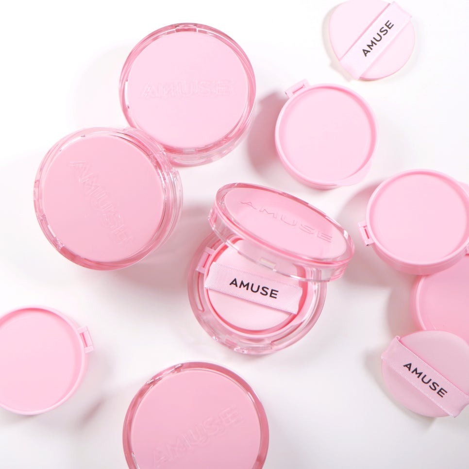 AMUSE｜新款 白蓋氣墊粉餅 陶瓷美肌 果凍 霜狀 霧面 啞光 光澤 精華 清爽 滋潤 持妝｜smnida美妝｜-細節圖8