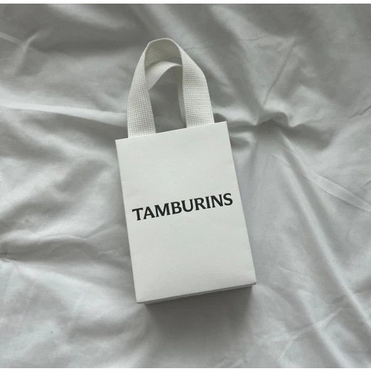 TAMBURINS｜白色紙袋 送禮加購袋｜smnida美妝｜-細節圖3