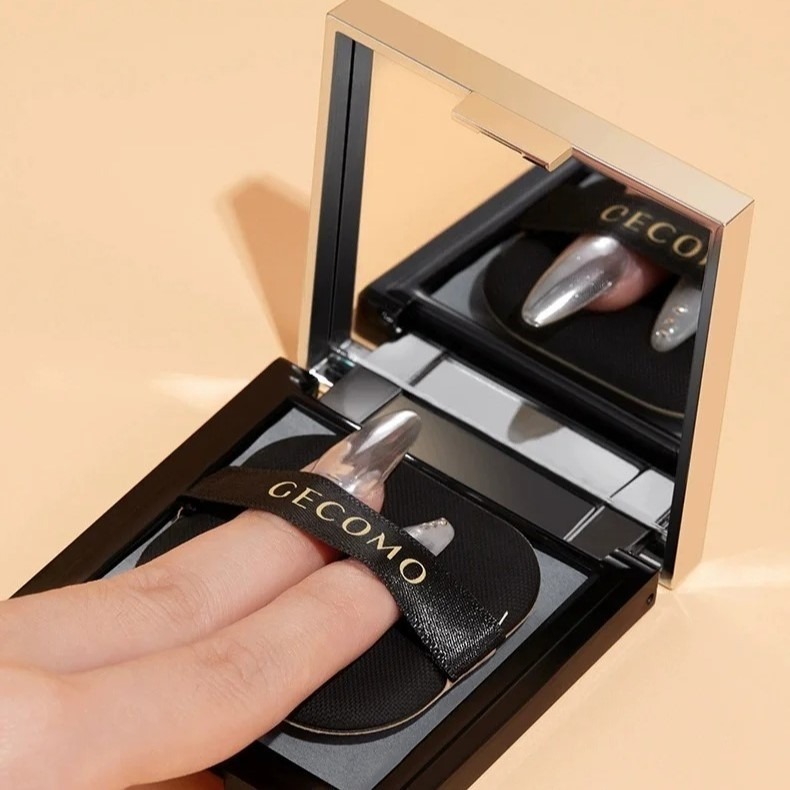 MIC｜GECOMO 格蒙 粉撲式吸油面紙 不破壞妝容 吸油面紙 自帶鏡子 夏天必備 男女適用｜smnida美妝｜-細節圖3