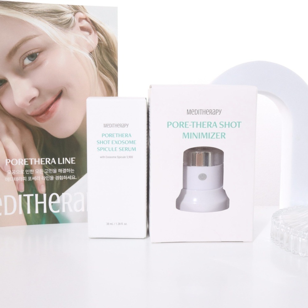 MEDITHERAPY｜綠淨光緊緻毛孔藻針精華 美容儀 益生菌安瓶 提亮素顏霜 去角質 藻針｜smnida美妝｜-細節圖5